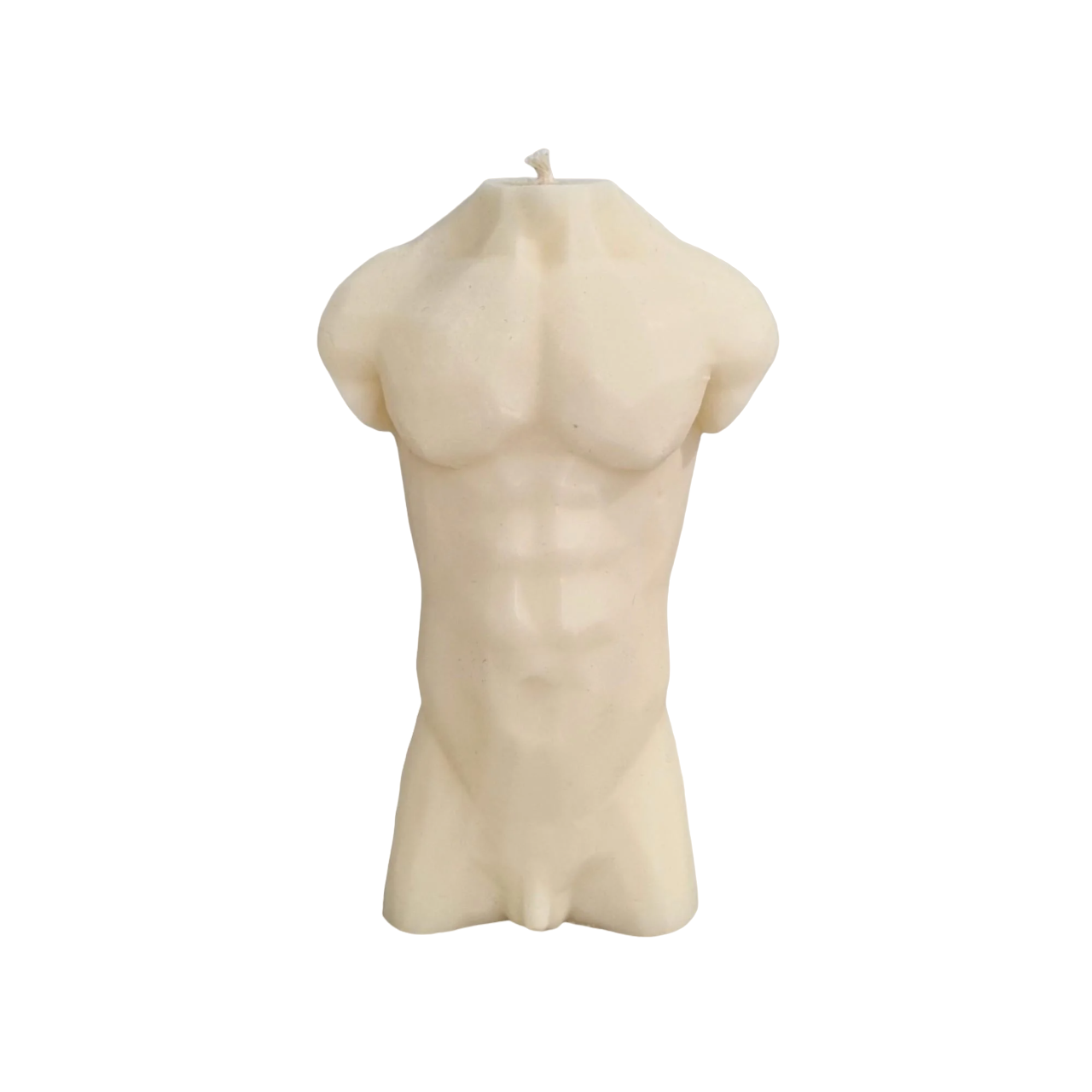 Cвеча с соевого воска фигурка торс мужчины 15 см (01_P0302022164)