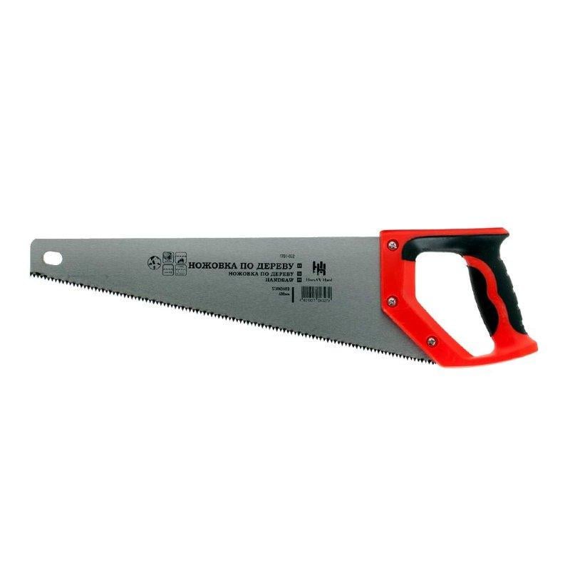 Ножовка по дереву HorsAY Hard STANDARD 7-8 TPI 2D закаленный зуб защитное покрытие 400 мм (1701-022)