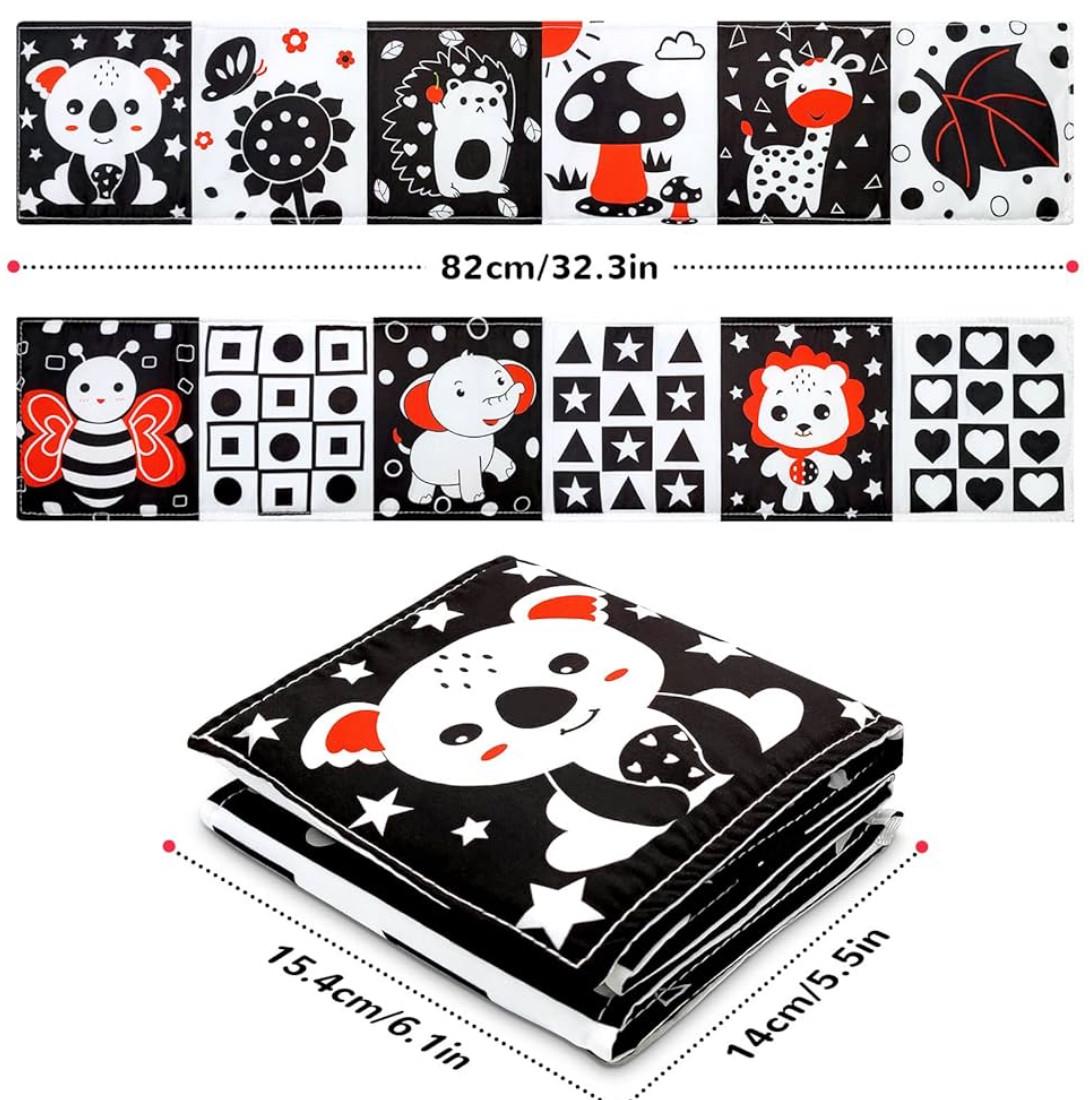 Книга-бортик двухсторонняя для малышей с развивающими элементами (2764500740) - фото 6