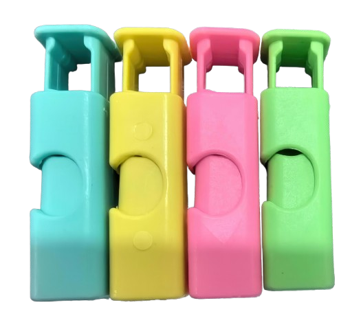 Затискачі для пакетів герметичні 4 шт. Різнокольоровий Затискачі для пакетів герметичні 4 шт. Різнокольоровий