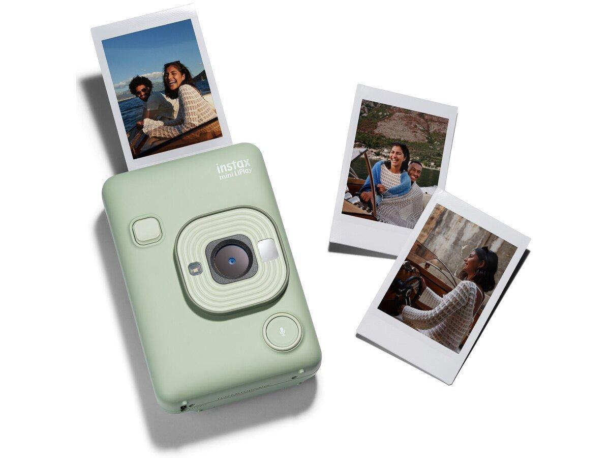 Фотоапарат моментального друку Fujifilm Instax Mini LiPlay чохол/фотоальбом 108/фотоплівка 20 шт. Green (21394631) - фото 8 Фотоапарат моментального друку Fujifilm Instax Mini LiPlay чохол/фотоальбом 108/фотоплівка 20 шт. Green (21394631) - фото 8