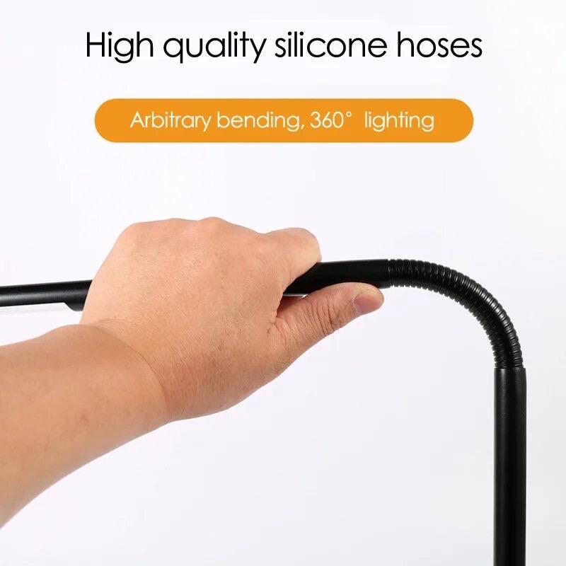 Настільна лампа LED FХ-021 на 15 Вт на металевій струбціні Чорний - фото 4 Настільна лампа LED FХ-021 на 15 Вт на металевій струбціні Чорний - фото 4