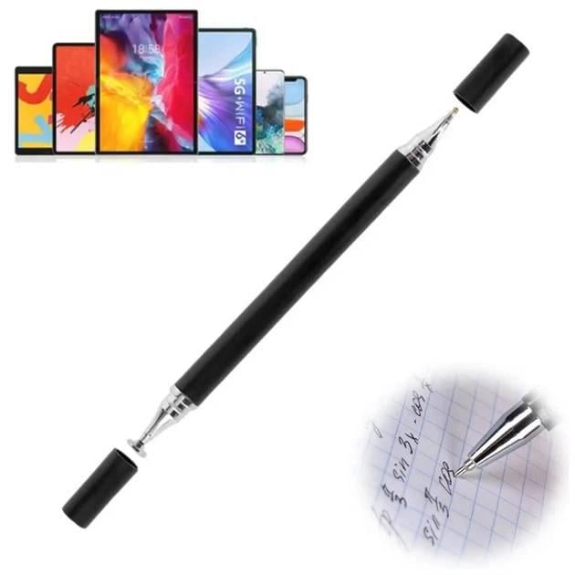 Стилус двосторонній для малювання 2в1 Чорний - фото 4 Стилус двосторонній для малювання 2в1 Чорний - фото 4