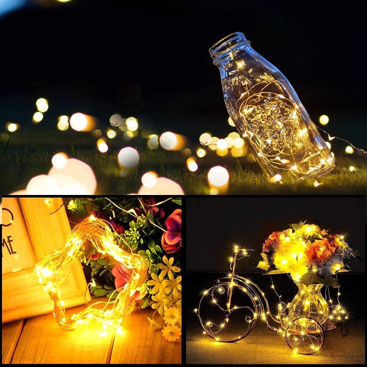 Гірлянда-нитка світлодіодна Краплі роси 5 м 50 LED-ламп USB Теплий (3000003892) - фото 3 Гірлянда-нитка світлодіодна Краплі роси 5 м 50 LED-ламп USB Теплий (3000003892) - фото 3