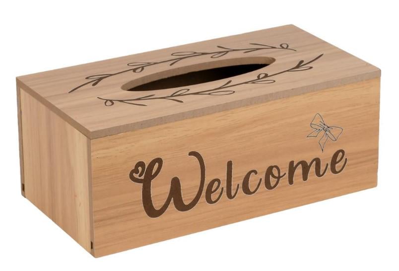 Диспенсер для салфеток Welcome 20х11х8 см (R34129) Диспенсер для салфеток Welcome 20х11х8 см (R34129)