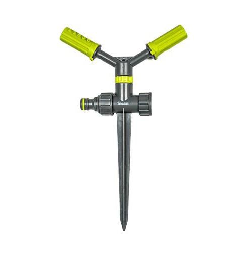 Ороситель Bradas Line 2-х рожковый на колу Lime (21199)