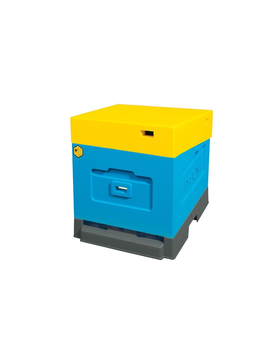 Вулик пінополістирольний Lyson Дадан на 10 рамок з пластиковим дном фарбований