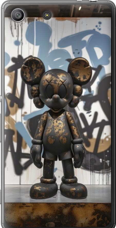 Чехол на Sony Xperia M5 E5633 Bronze kaws v2 (6098u-217-42517)