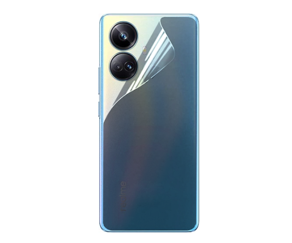 Пленка гидрогелевая противоударная Hydrogel Film для Realme 10 Pro Plus на заднюю панель Transparent (PL-2599)