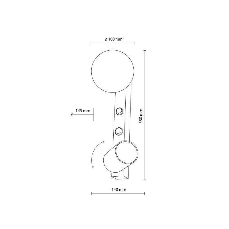 Бра TK Lighting VOX 2 (10148) - фото 9
