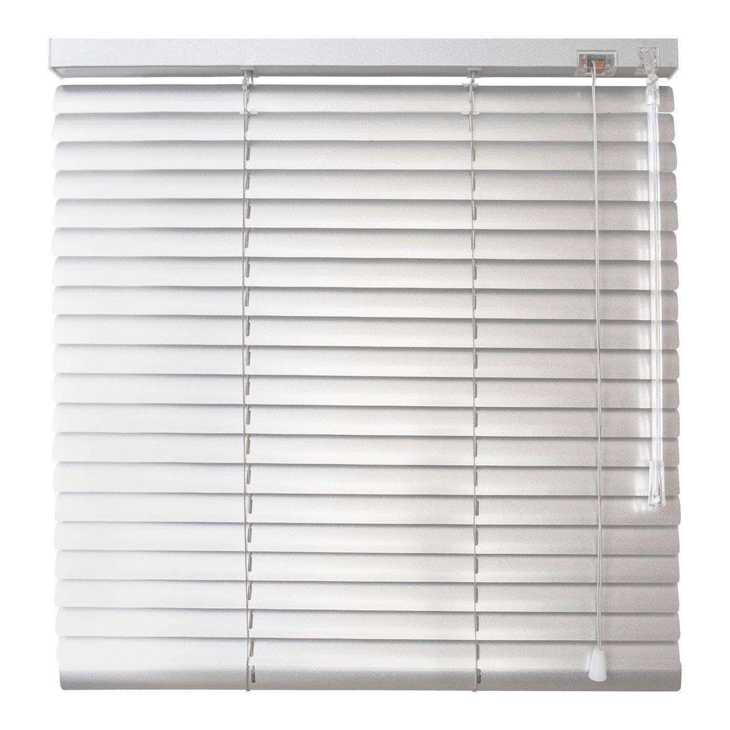 Жалюзи горизонтальные NewTex алюминиевые 67,5х160 см Белый