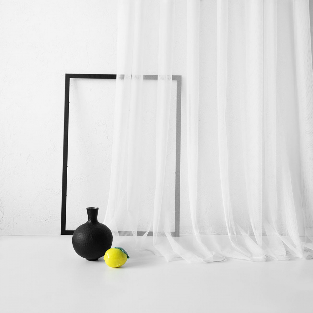 Тюль Pivdenne сетка-грек 1шт 400х270 см Белый (87077-400)