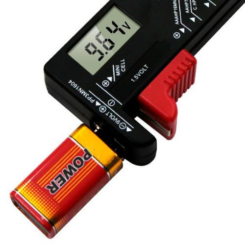 Тестер рівня заряду батарейок Voltage Tester цифровий - фото 2