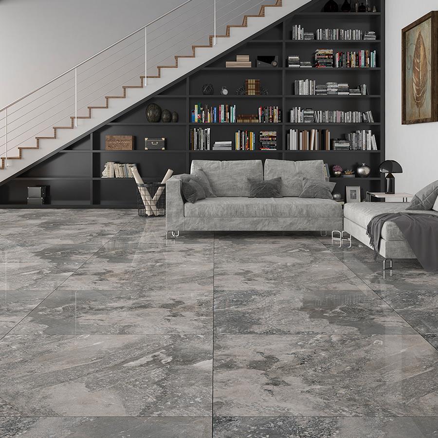 Плитка Bien Ceramica Eola 60x120 см Grey poler (16706) - фото 2