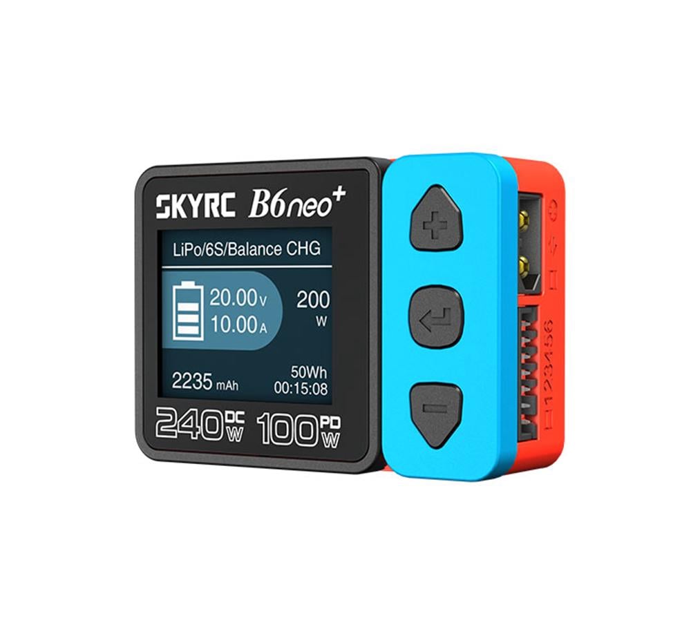 Зарядное устройство для телефонов DC240W PD126W SKYRC B6NEO+ Red (B6NEO)