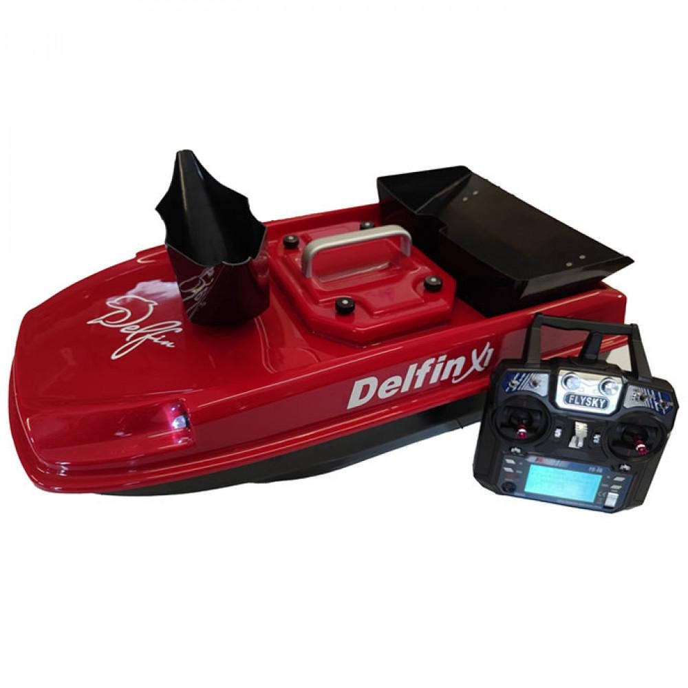Карповый кораблик Delfin X1 с GPS автопилотом "Twin GPS" на 10 точек 33 водоема