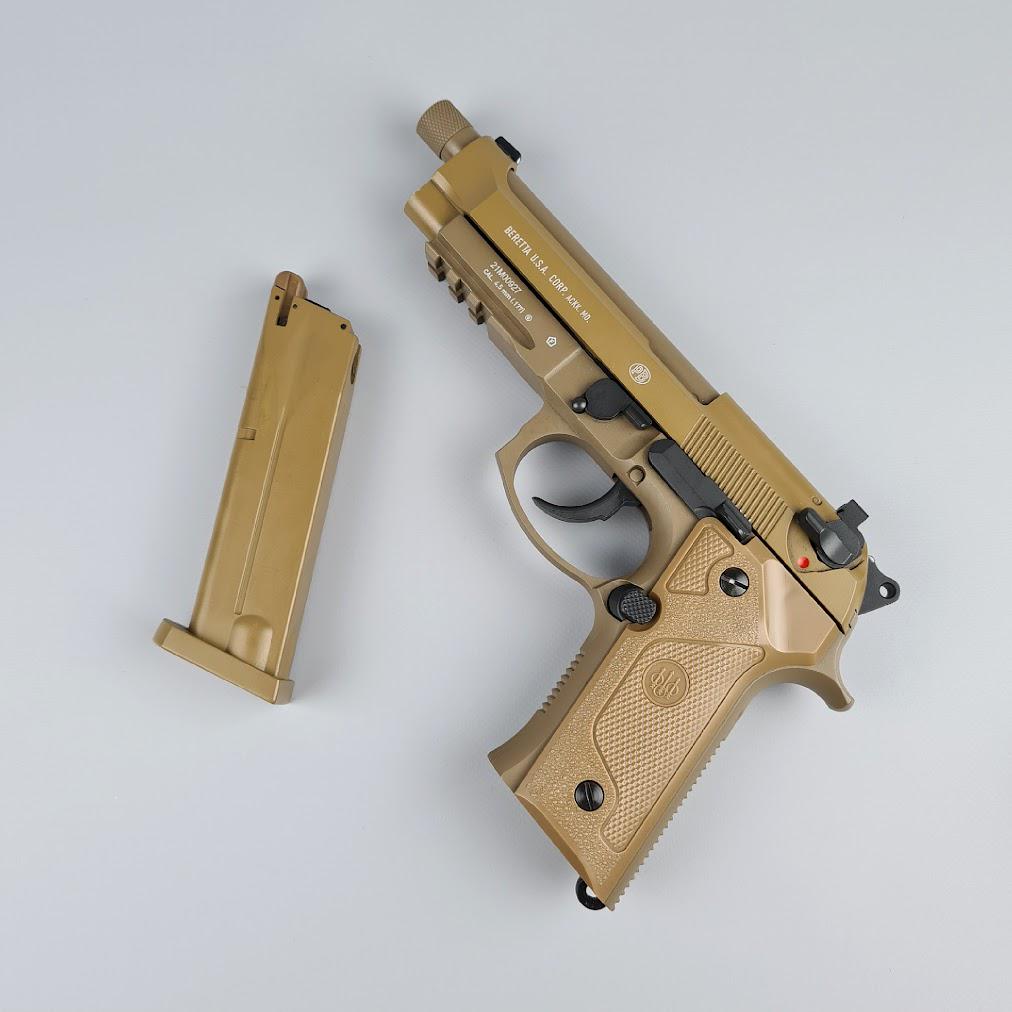 Пистолет пневматический Umarex Beretta MOD. M9A3 FM Blowback калибр 4,5 мм (5.8350) - фото 3 Пистолет пневматический Umarex Beretta MOD. M9A3 FM Blowback калибр 4,5 мм (5.8350) - фото 3