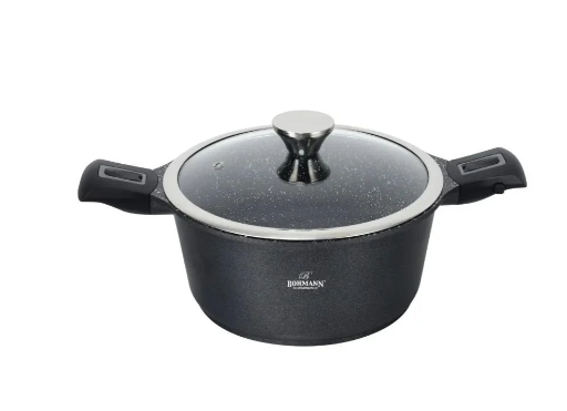 Каструля Bohmann зі знімними ручками з мармуровим антипригарним покриттям 6,5 л 28 см (27735395)