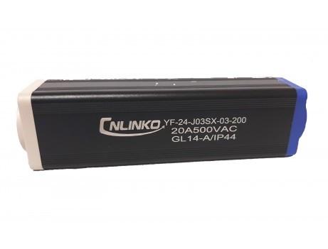 Соединитель герметичный Powercon YF-24-J03SX-03-200 IP44 (2666094603) Соединитель герметичный Powercon YF-24-J03SX-03-200 IP44 (2666094603)
