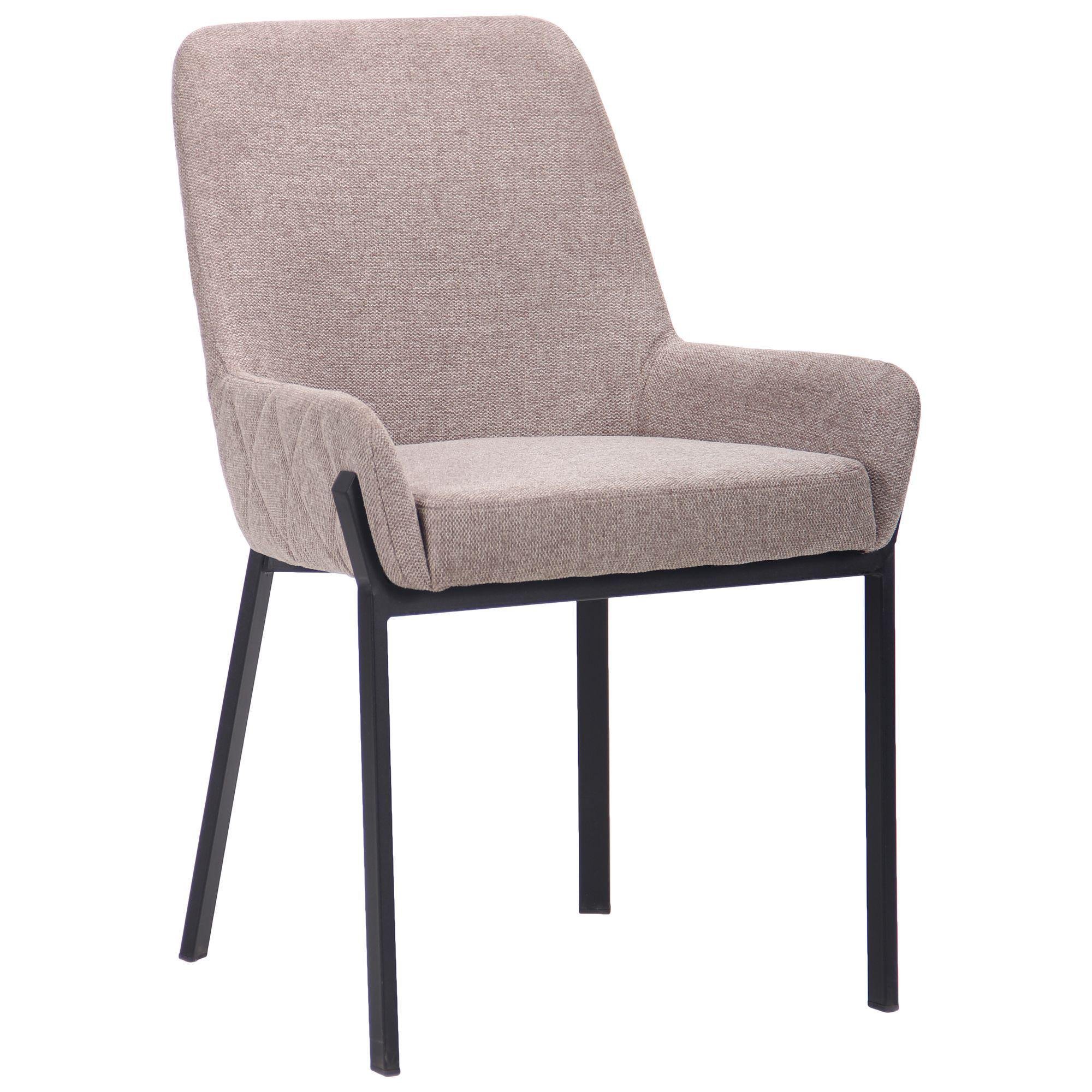 Кресло AMF Charlotte 850х560х600 Черный/Латте