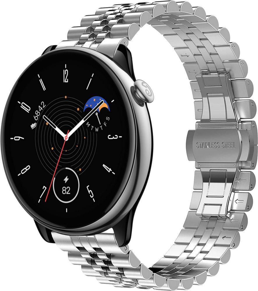 Браслет металевий Stech для Amazfit GTR Mini Silver (33502-59) Браслет металевий Stech для Amazfit GTR Mini Silver (33502-59)