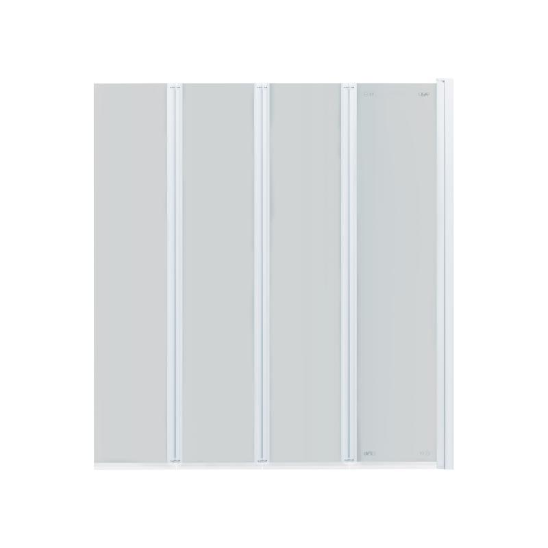 Штора для ванны Q-tap Gemini WHI401214RP6 стекло Pear 6 мм (22778)
