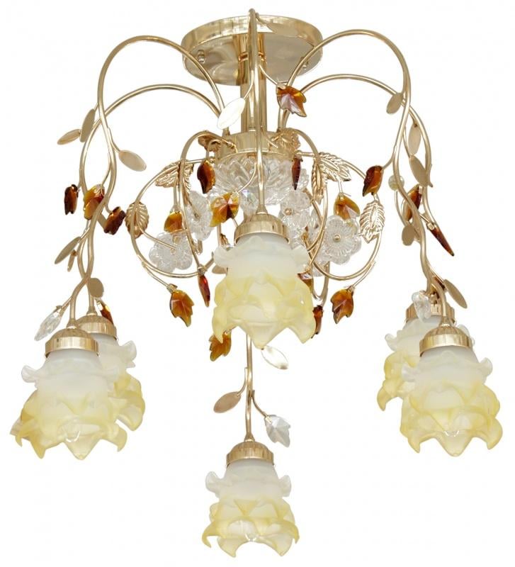 Люстра потолочная Brille BCL-024S/8 флористика