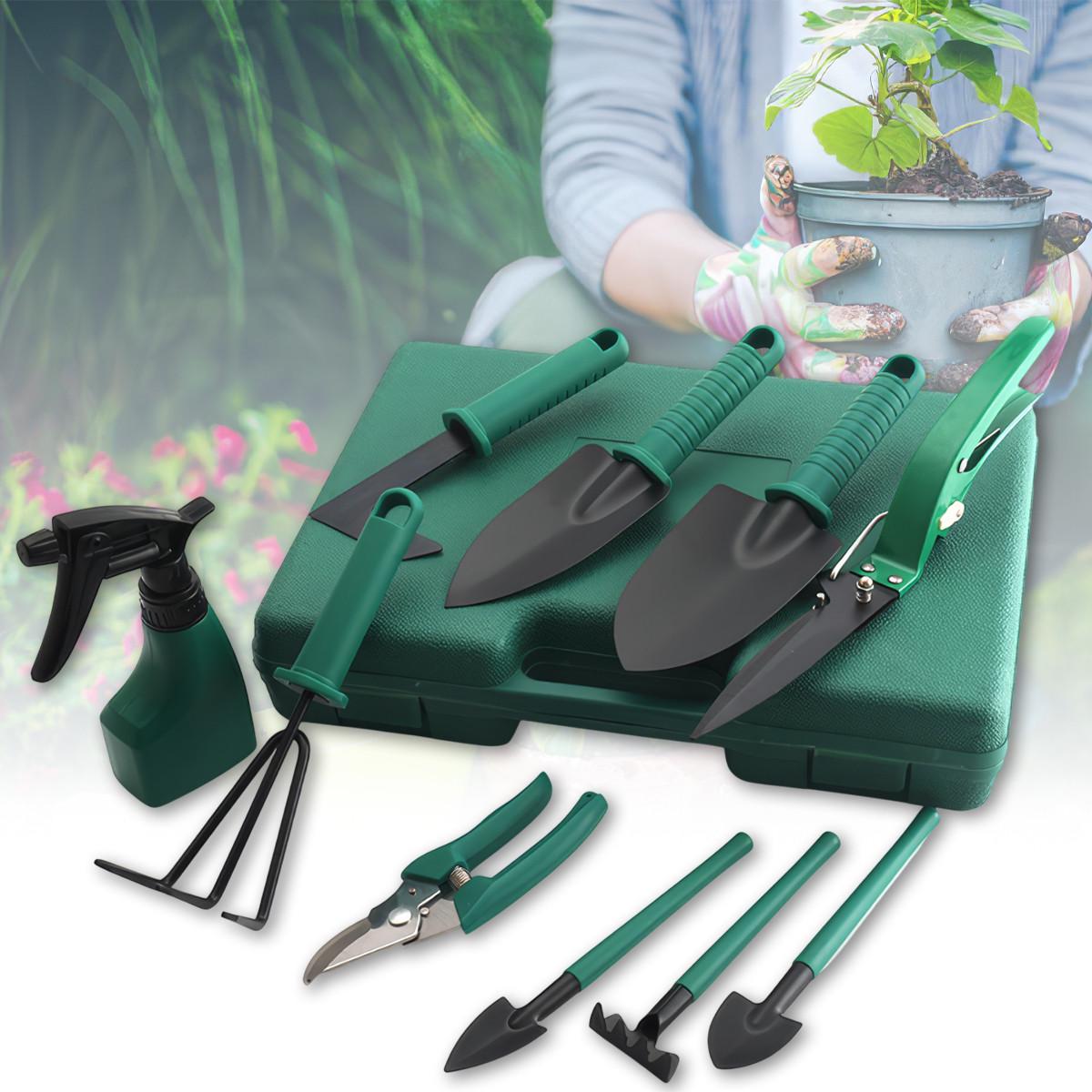 Набір ручного садового інструменту для саду та городу 10в1 в пластиковому кейсі (27438156) - фото 18 Набір ручного садового інструменту для саду та городу 10в1 в пластиковому кейсі (27438156) - фото 18