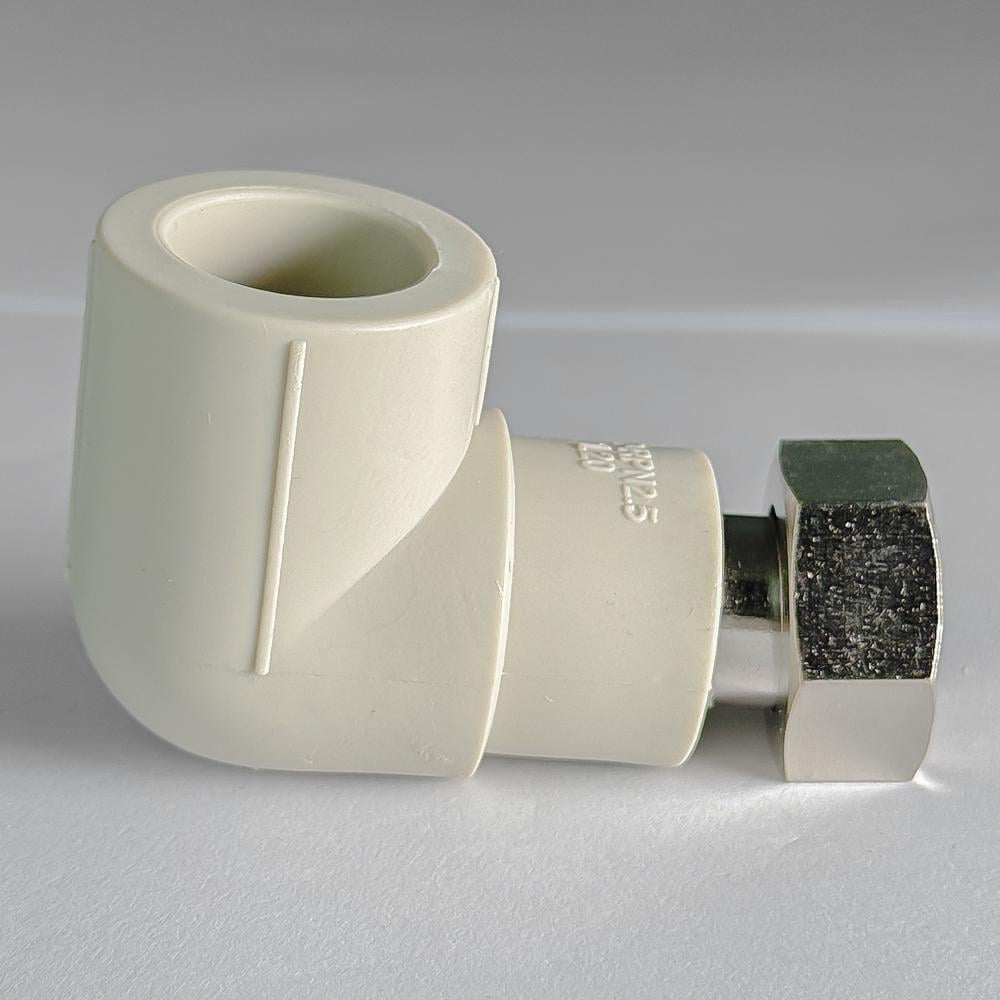 Кут з накидною гайкою PP-R SANTAN 20х1/2" з внутрішнім різьбленням - фото 4