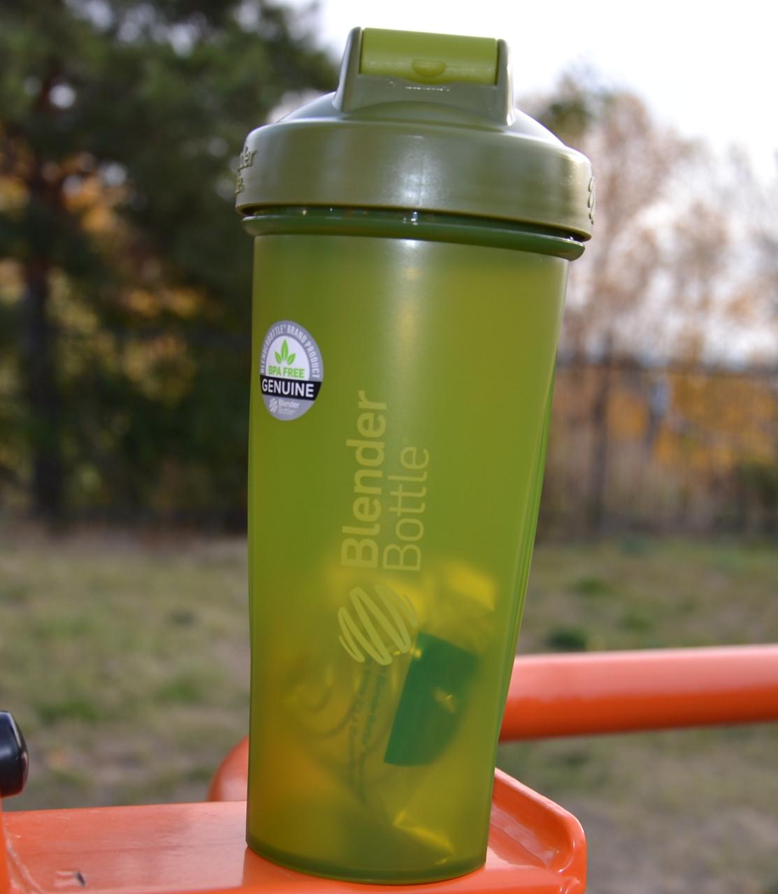 Шейкер спортивний BlenderBottle Classic 28oz 820 ml Moss Green - фото 9