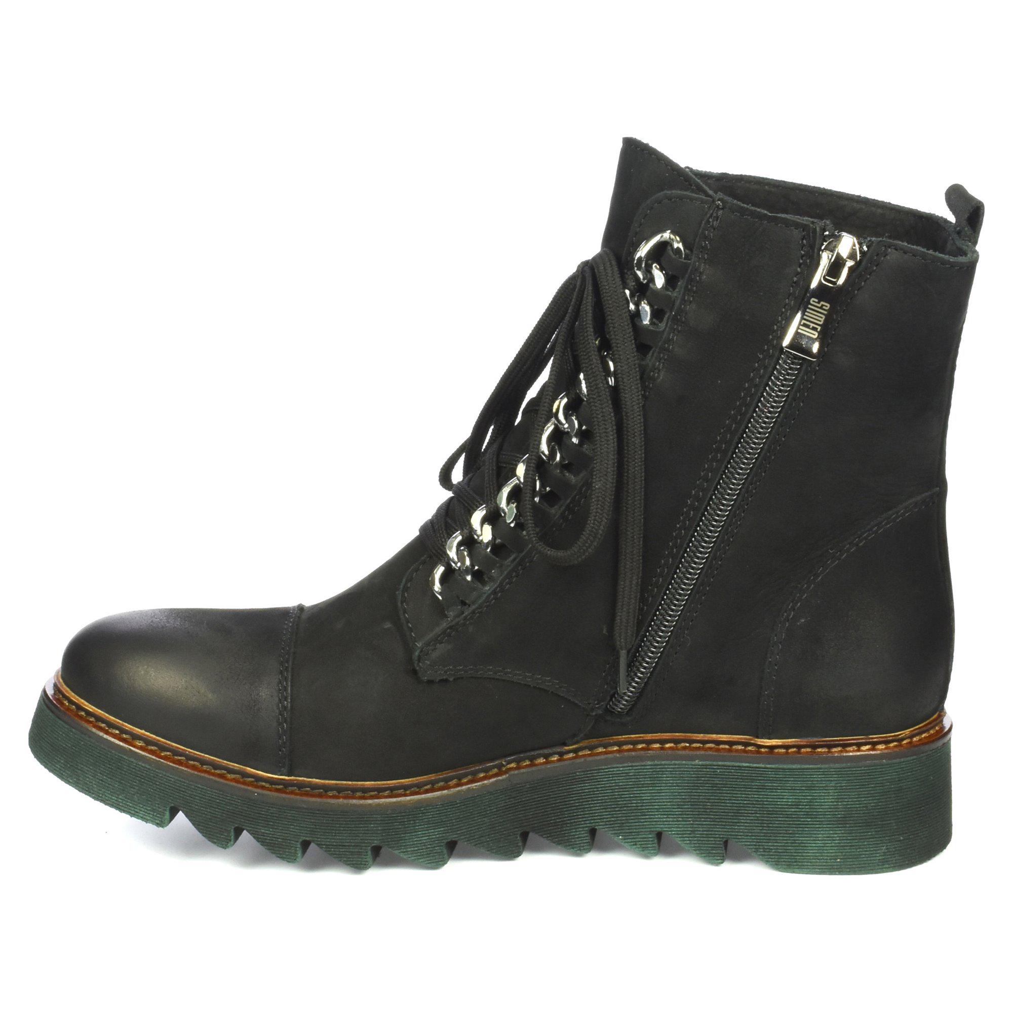 Ботинки зимние женские Simen р. 36 Черный (011202-36) - фото 8