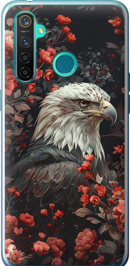 Чехол на Realme 5 Pro Цветочный страж (6102u-1861-42517)