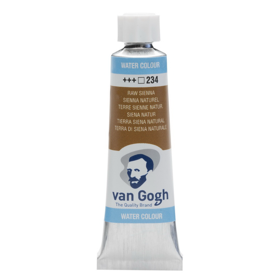 Краска акварельная Rosa Van Gogh 10 мл 3 шт. 234 Сиена натуральный (8712079417581 20012341)