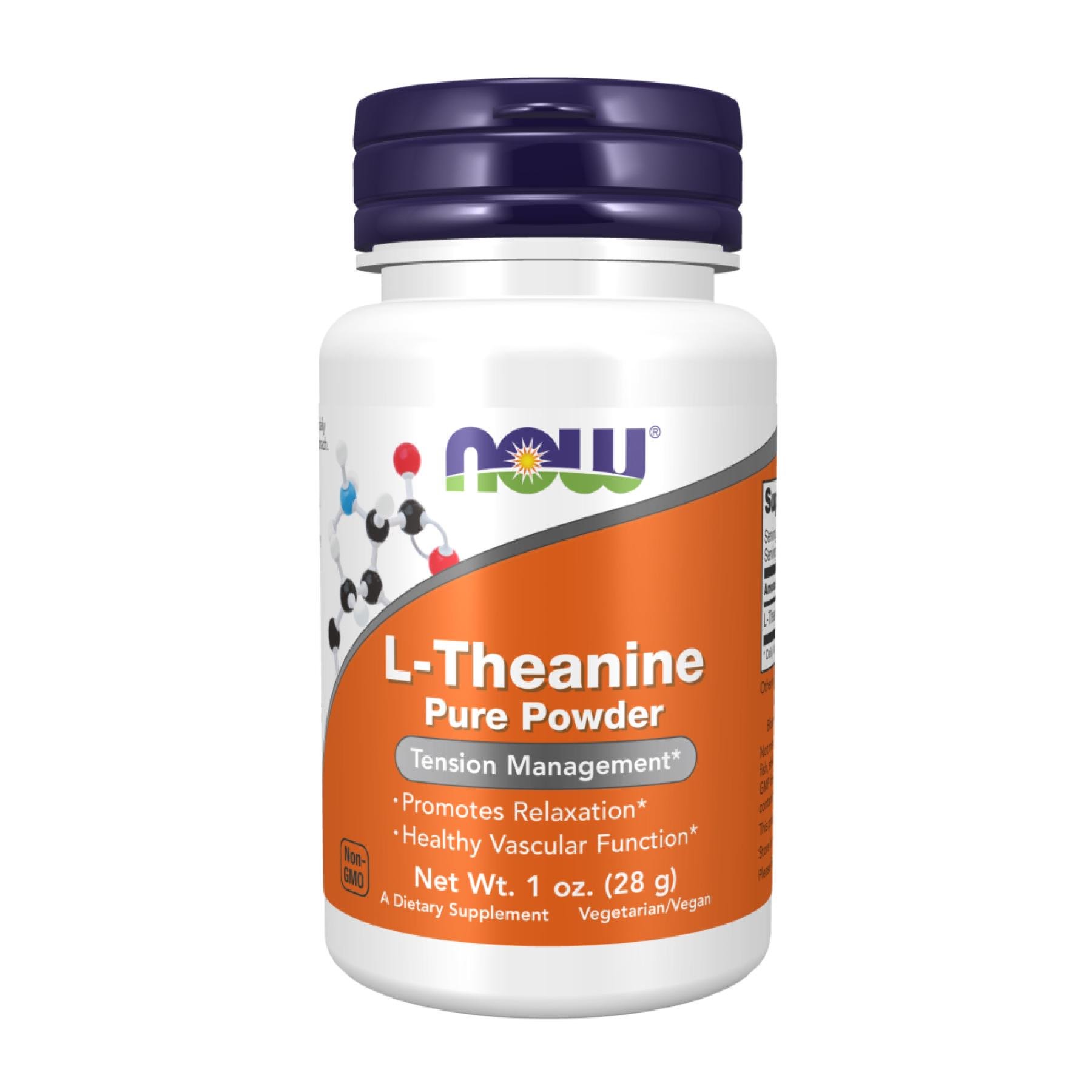 Аминокислота Now Foods L-Theanine Powder 28 г (29667)