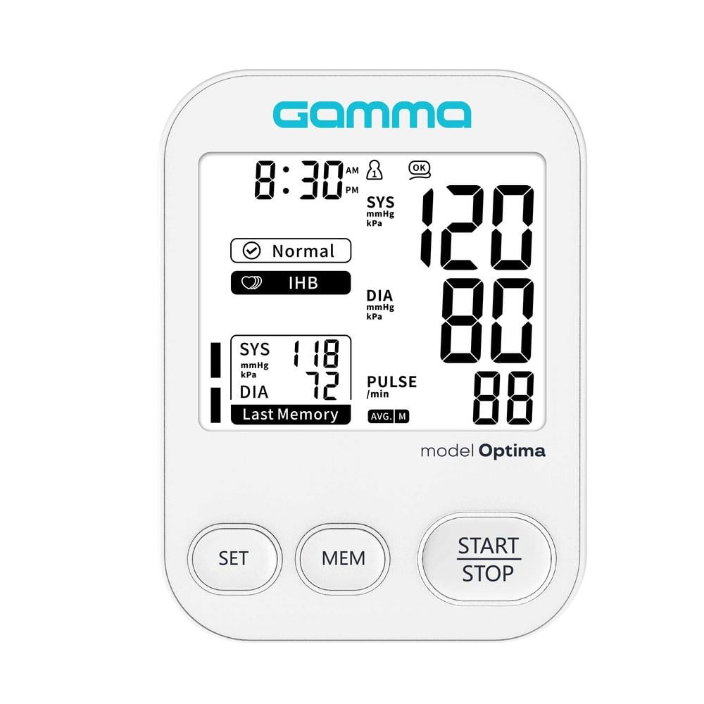 Тонометр автоматический Gamma Optima на плечо с Type-C (CO003623) - фото 4