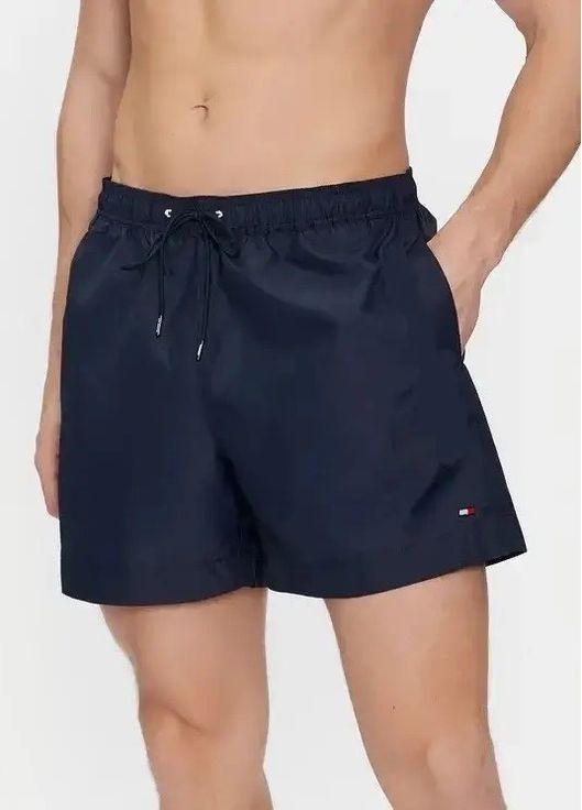 Шорты мужские для плавания Tommy Hilfiger Flag Embroidery Mid Length Swim Shorts TH-2061NB 2XL (TH-2061NB 2XL)