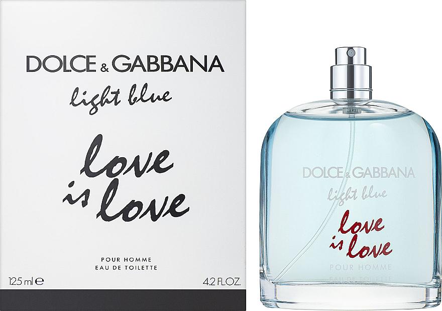 Туалетная вода для мужчин Dolce&Gabbana Light Blue Love Is Love тестер 125 мл (18780454)