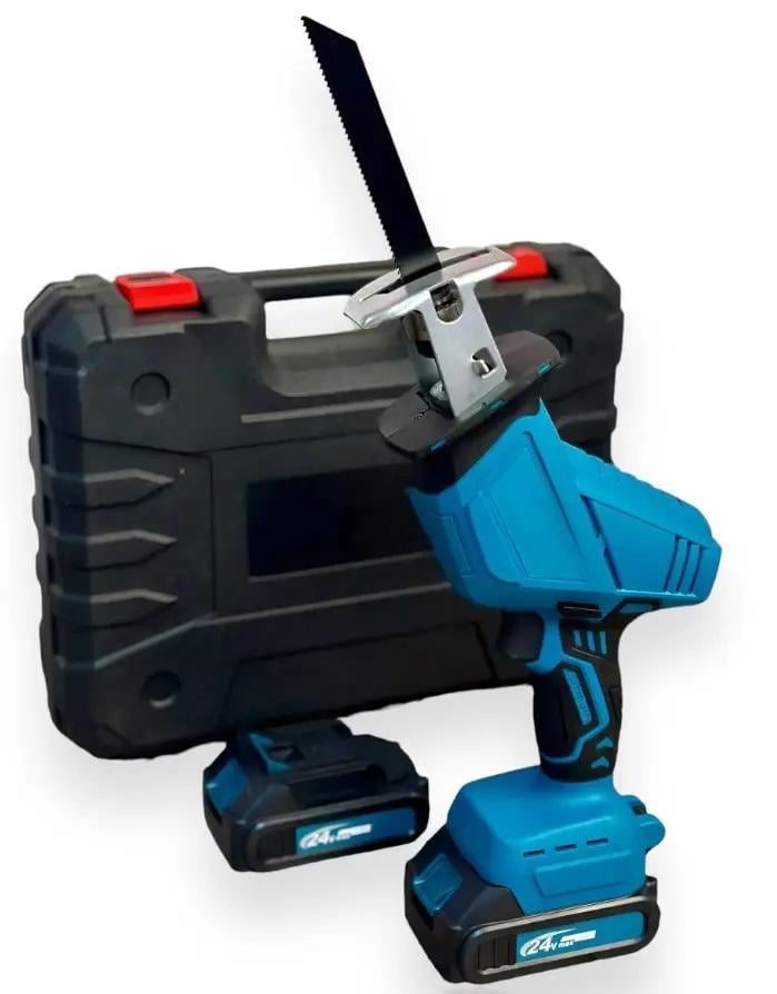 Пила шабельна акумуляторна 9502 1300 mAh 24V Black (22931469)