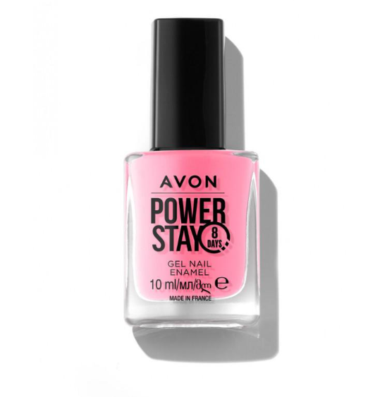 Лак для нігтів Avon СуперСтійкість Pink Caprice Рожева забаганка 10 мл (158511590)