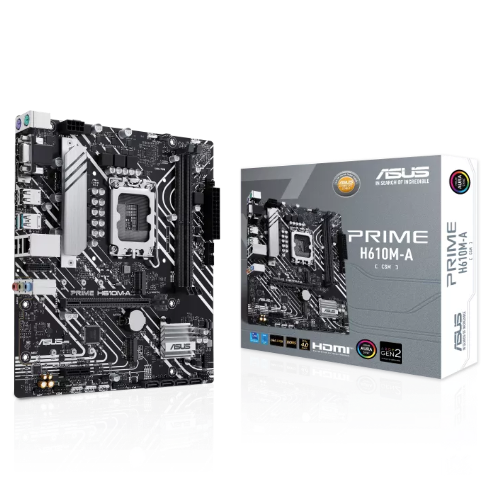 Материнська плата Asus PRIME H610M-A-CSM (13687307) - фото 5