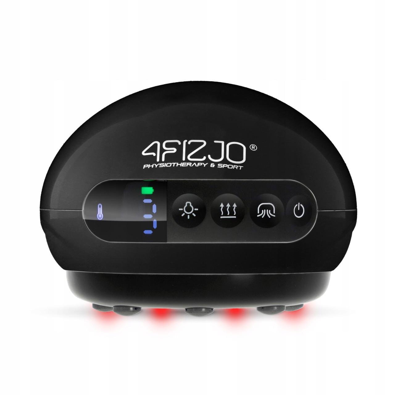 Банка вакуумна масажна 4FIZJO акумуляторна з ІЧ прогрівом Black (P-5907739318695) Банка вакуумна масажна 4FIZJO акумуляторна з ІЧ прогрівом Black (P-5907739318695)