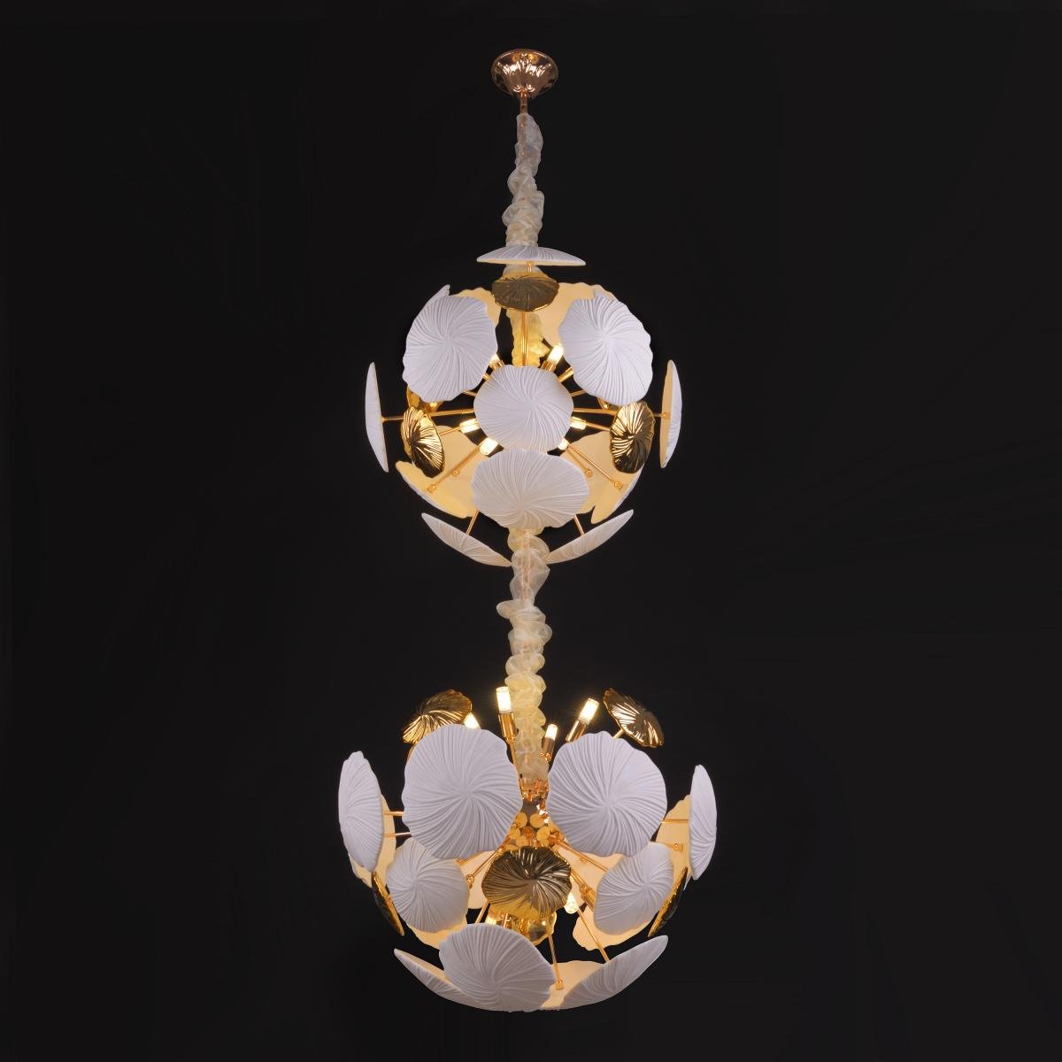 Люстра флористика BKL-530S/9+16 G9 GD - фото 5 Люстра флористика BKL-530S/9+16 G9 GD - фото 5