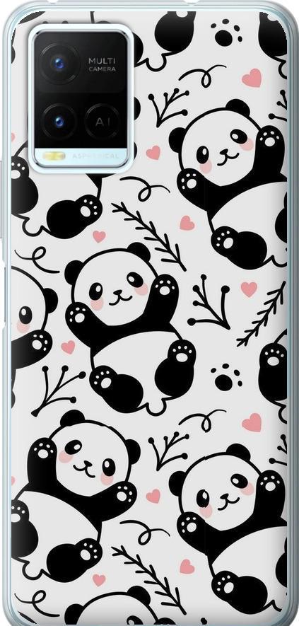 Чохол на Vivo Y21s Панди (4318u-2550-42517)