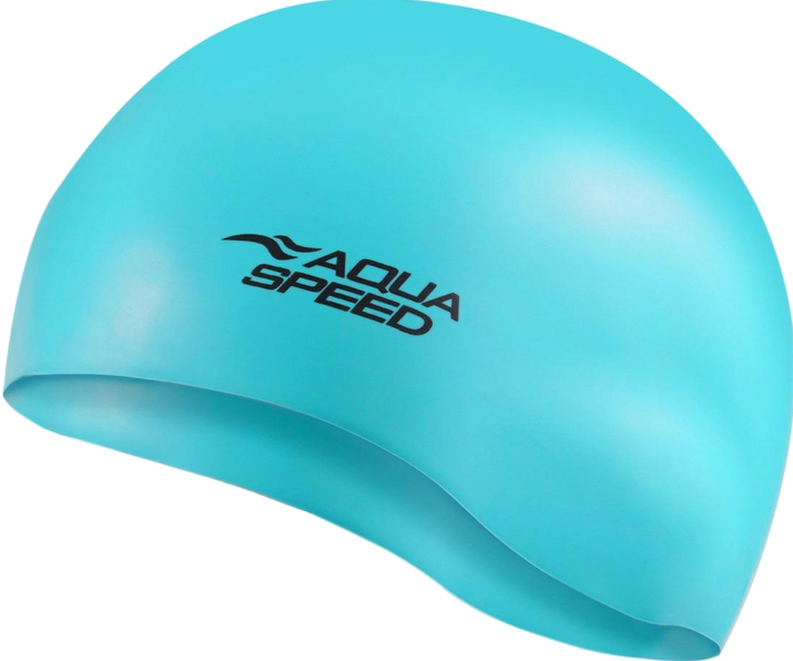 Шапочка для плавания Aqua Speed ​​MONO Уни силикон Лазурный