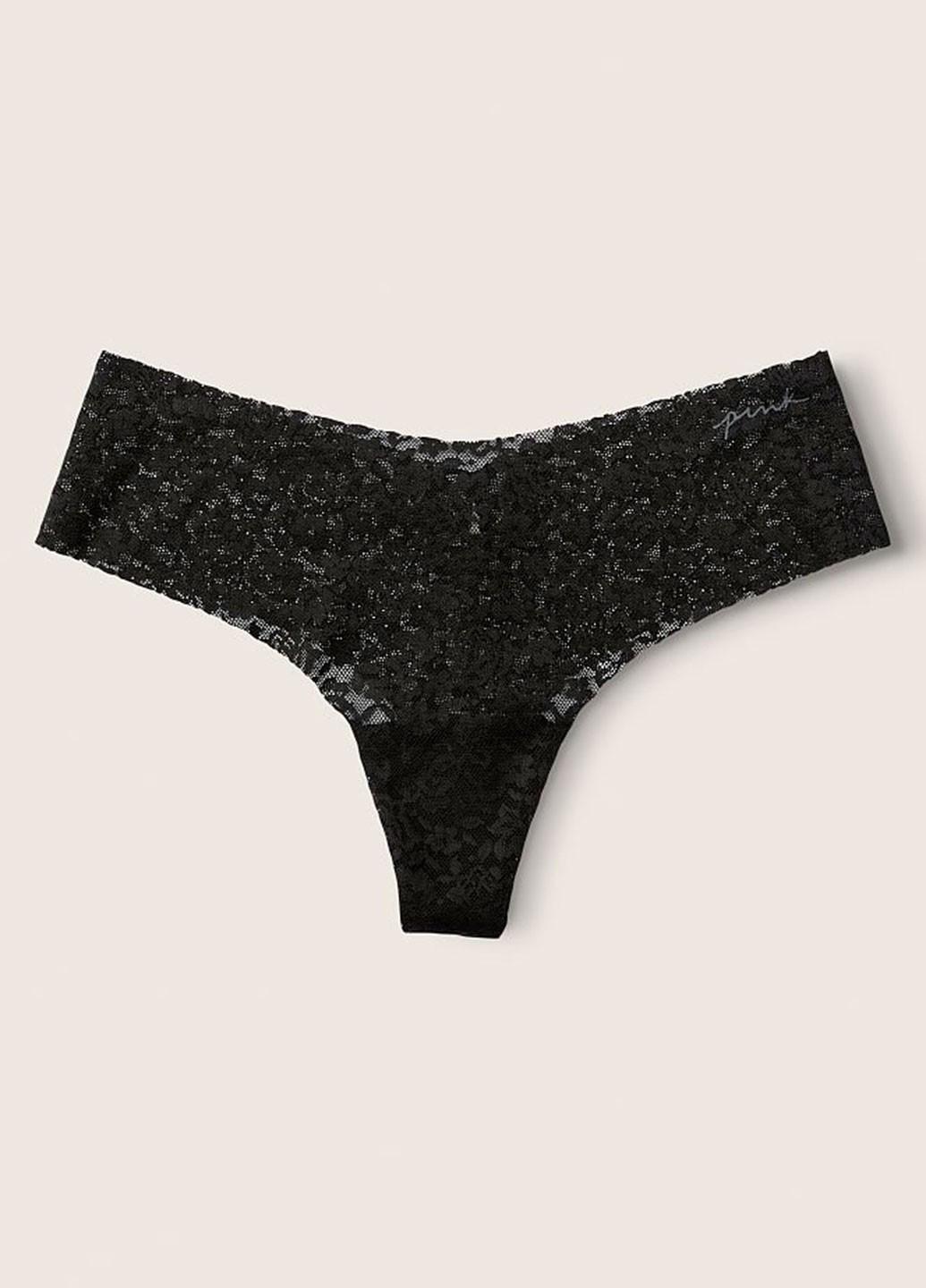 Женские трусы Victoria's Secret 3560000205361QB4S S Черный (63148630)