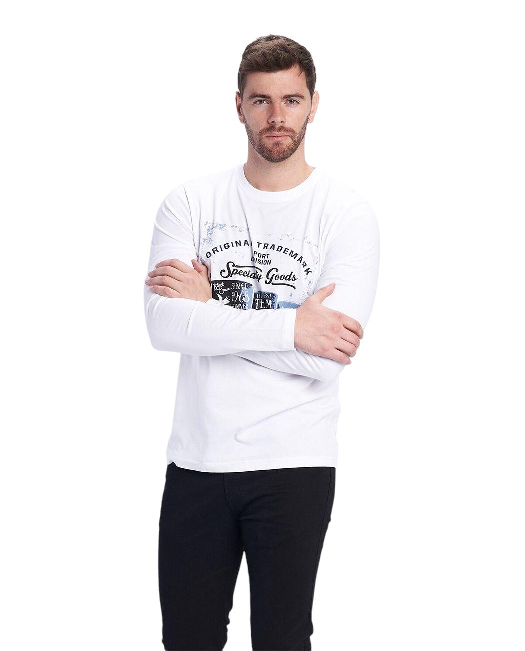 Лонгслив мужской Timeout 10172909.101 XL Белый (8591443312635) - фото 3 Лонгслив мужской Timeout 10172909.101 XL Белый (8591443312635) - фото 3
