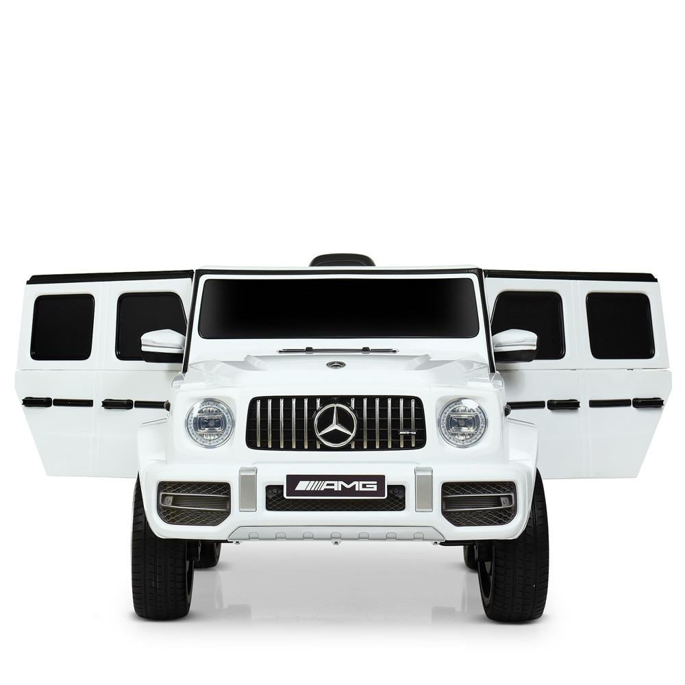 Дитячий електромобіль Bambi Mercedes-Benz G-class Білий (M 4214EBLR-1) - фото 2