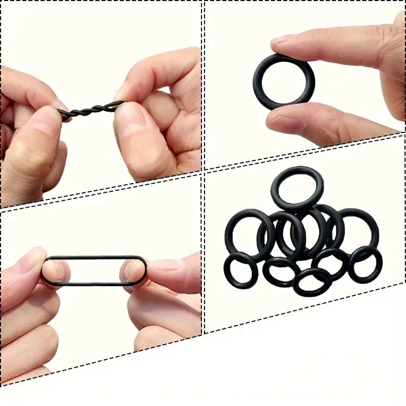 Набор уплотнительных колец смазочно- и водостойкие резиновые 225 шт. - фото 9