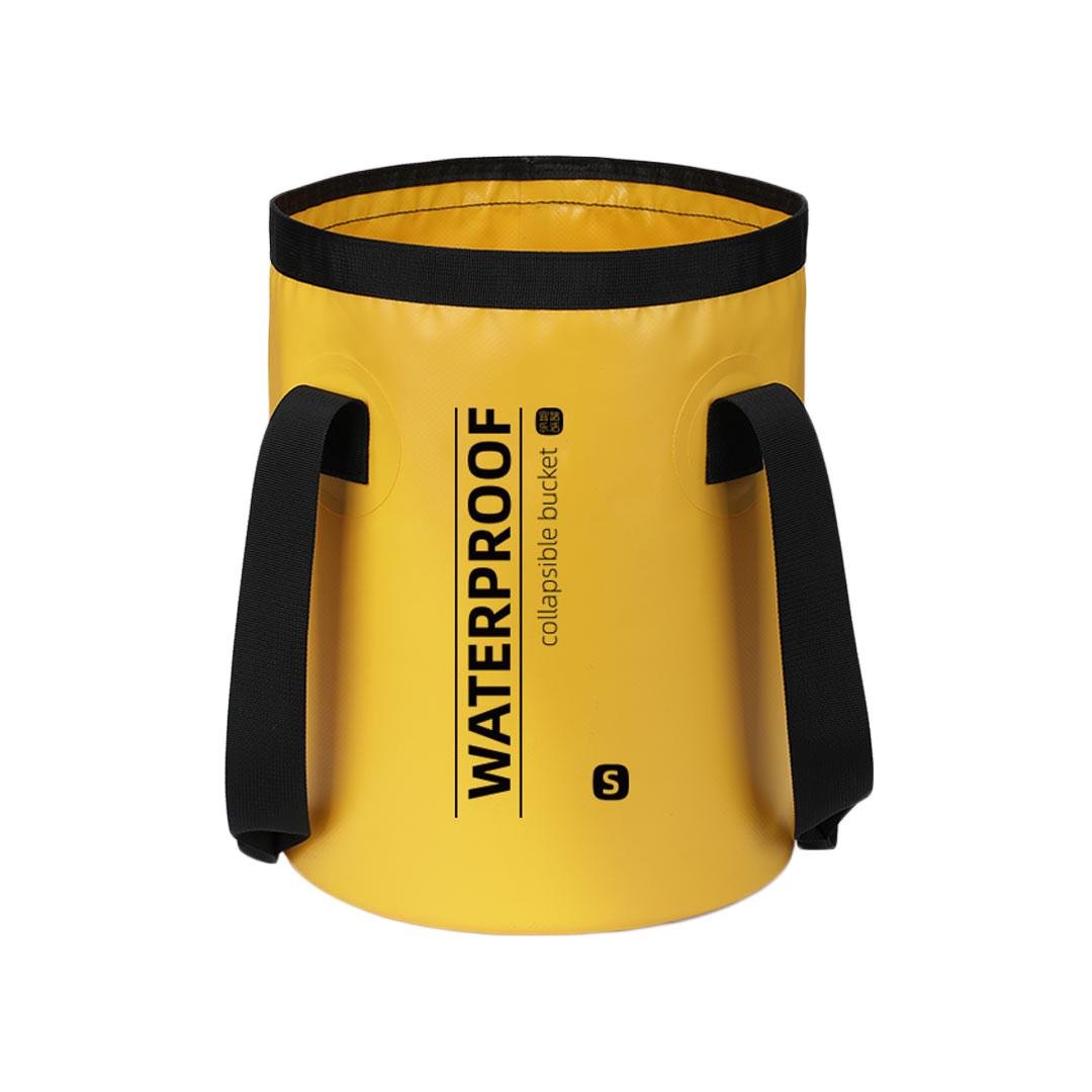 Ведро складное Enoch Lohas Waterproof Bucket IN109 S 25x30 см Yellow - фото 1