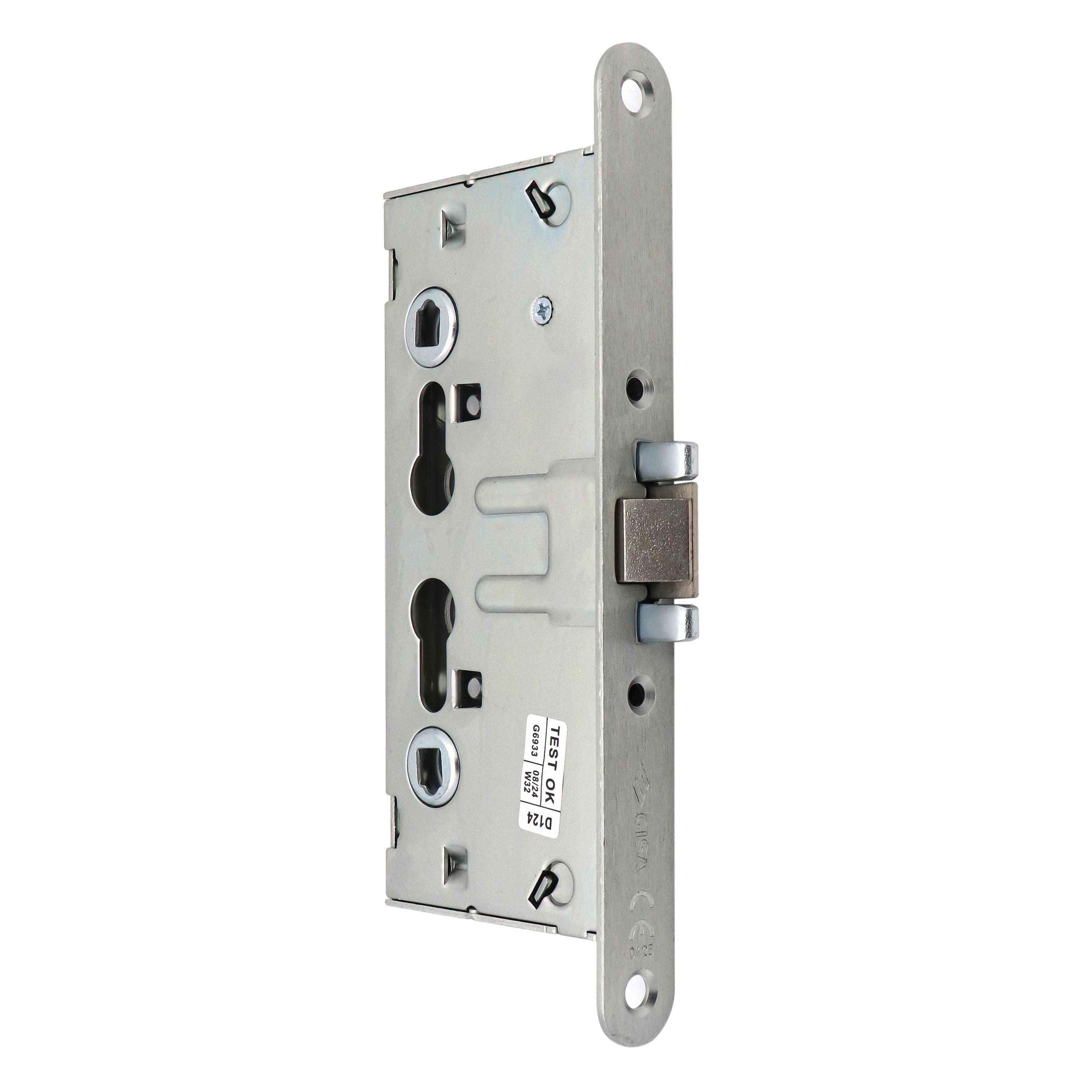 Механизм замка CISA 43022 противопожарный нержавеющая сталь BS 65х72 мм